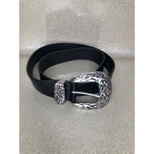 Belt Shak Italian 1.5” Wide Leather Belt Medium